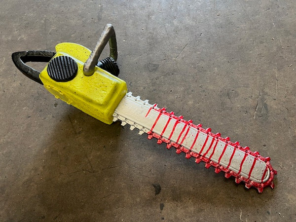 Bloody Chainsaw Movie Prop, Plastic, Full Size, Sounds & Noise 3xAAA