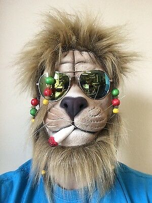 Rasta Lion Mask