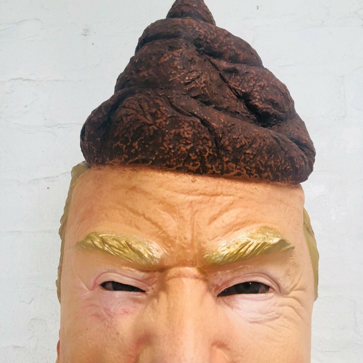 Donald Trump Poo Head Mask