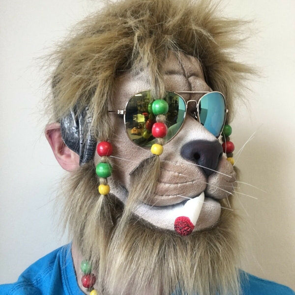 Rasta Lion Mask