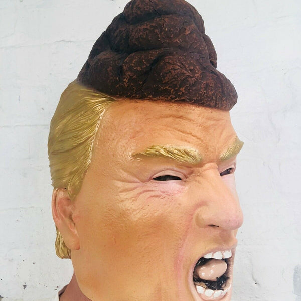 Donald Trump Poo Head Mask