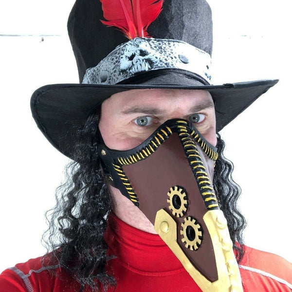 Steampunk Plague Doctor Mechanic Mask