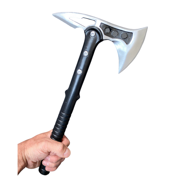 foam camping axe movie prop.