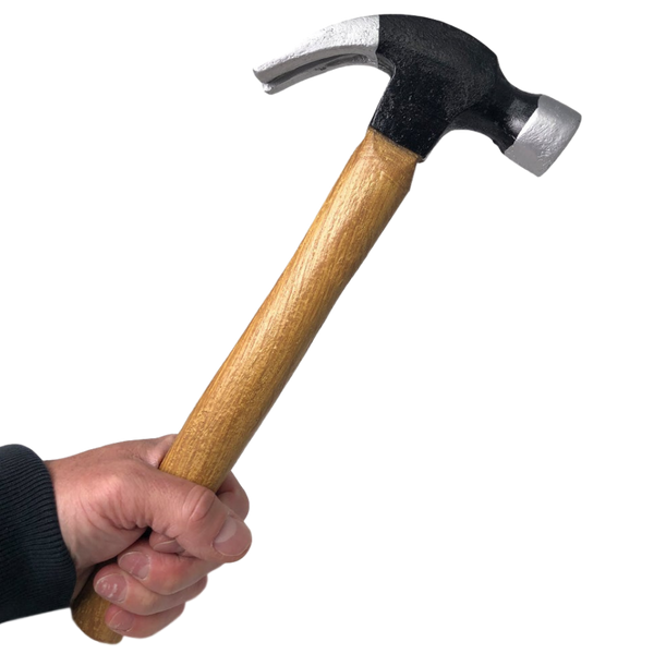 foam claw hammer movie prop.