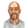 Black Male Full Latex Mask.