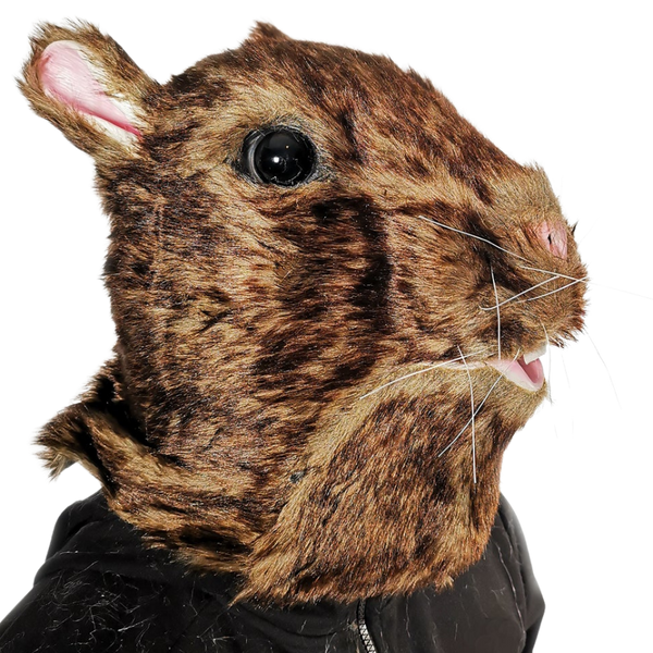 Furry Rat Latex Mask. 