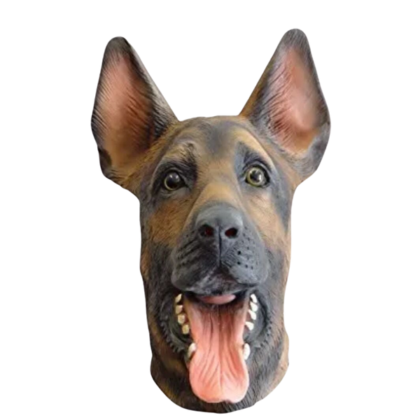 German Shepherd/Alsatian full head latex mask