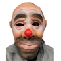 Masque de clown clochard