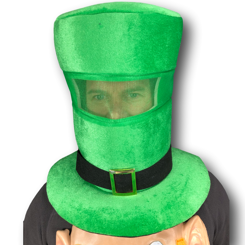 St. Patricks Day Ireland Top Hat & Mask