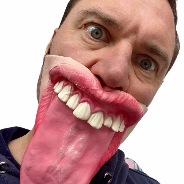 The Lick 'Big Tongue' Half Face Mask