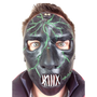 paul slipknot green and black mask