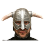 Latex Viking Helmet Mask. Skyrim Mask.