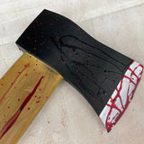 Rubber Johnnies full size fake bloody axe