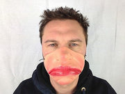 Sausage Lips Half Mask