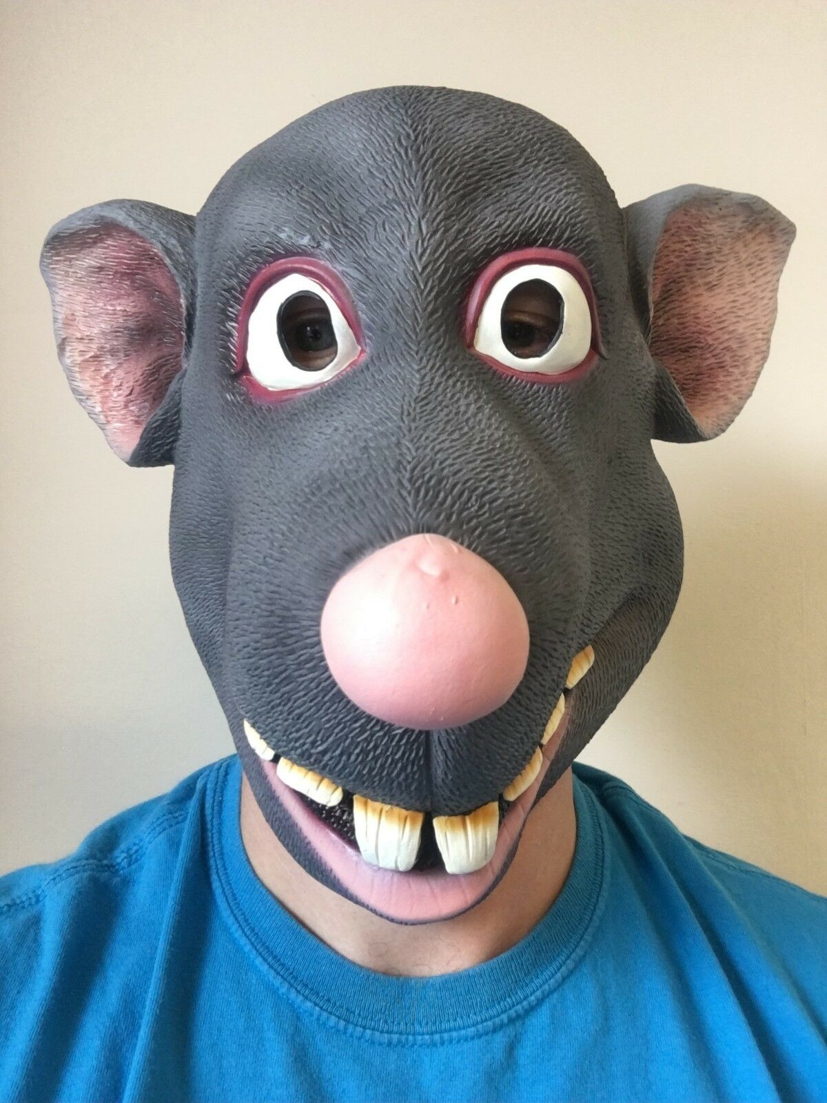 Funny Cartoon Rat Mask – Rubber Johnnies Fx