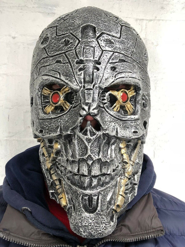 Cyborg Robot Mask Genysis
