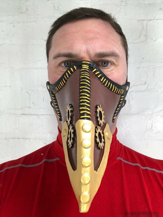 Steampunk Plague Doctor Mechanic Mask