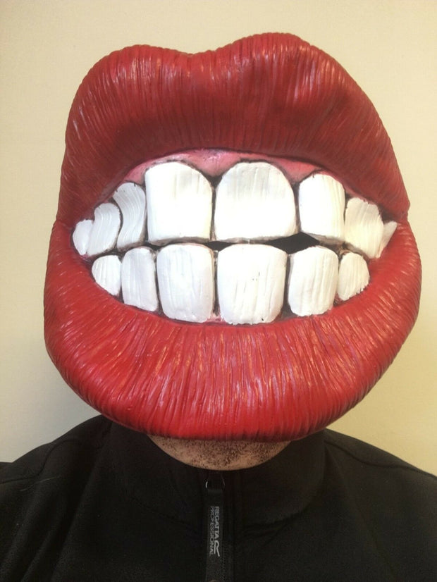 Big Smiley Mouth Mask