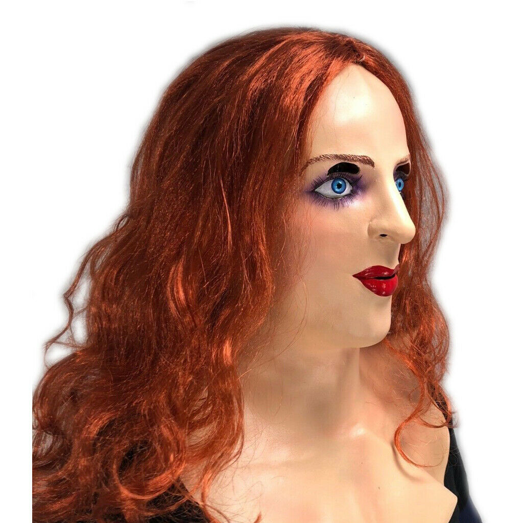 Ginger 'Red Head' Lady Mask
