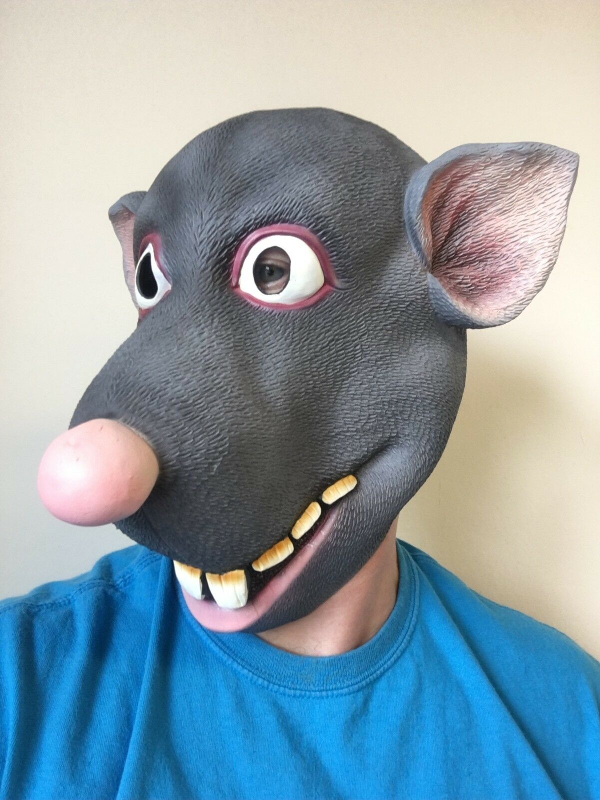Funny Cartoon Rat Mask – Rubber Johnnies Fx