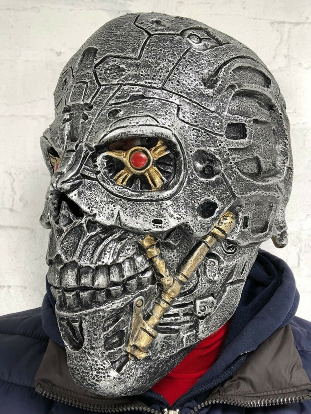 Cyborg Robot Mask Genysis