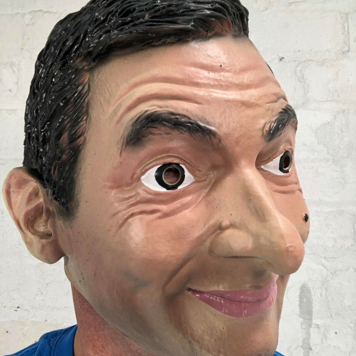 Mr Rowan Atkinson Bohnenmaske