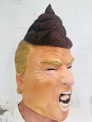 Donald Trump Poo Head Mask