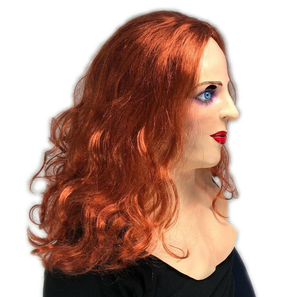 Ginger 'Red Head' Lady Mask
