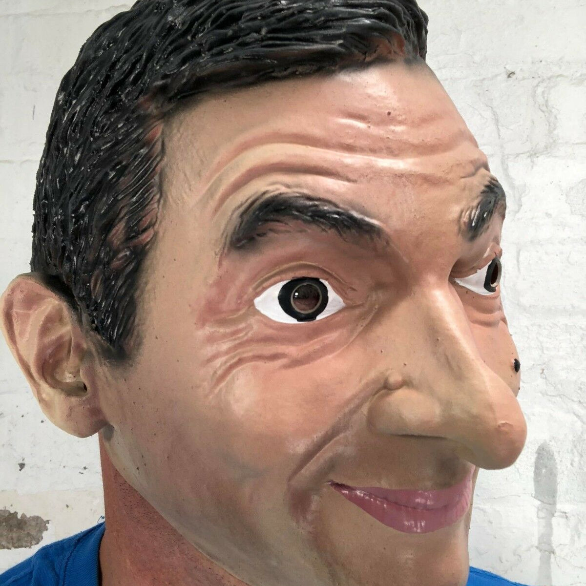 Mr Rowan Atkinson Bohnenmaske