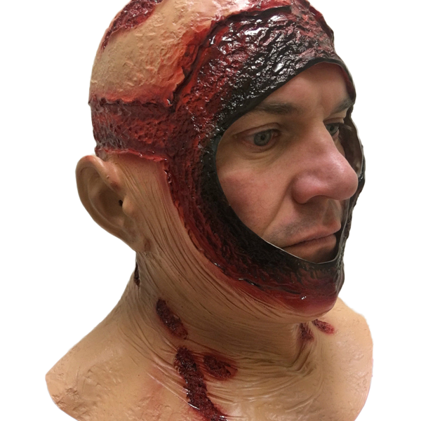 Bloody Hood Latex full head Mask