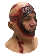 Bloody Hood Latex full head Mask