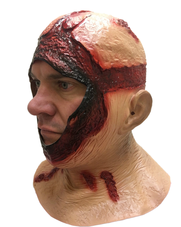 Bloody Hood Latex Full head Mask