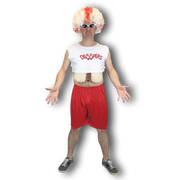 Funny Mens Stag Party Cheerleader Costume.