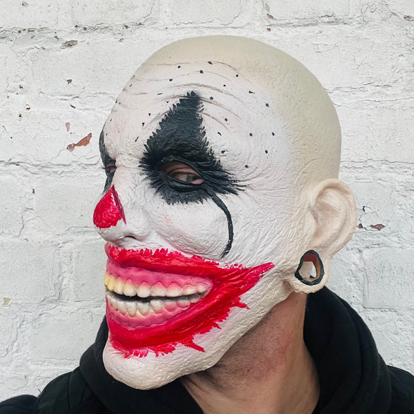 Böse Joker-Clown-Maske