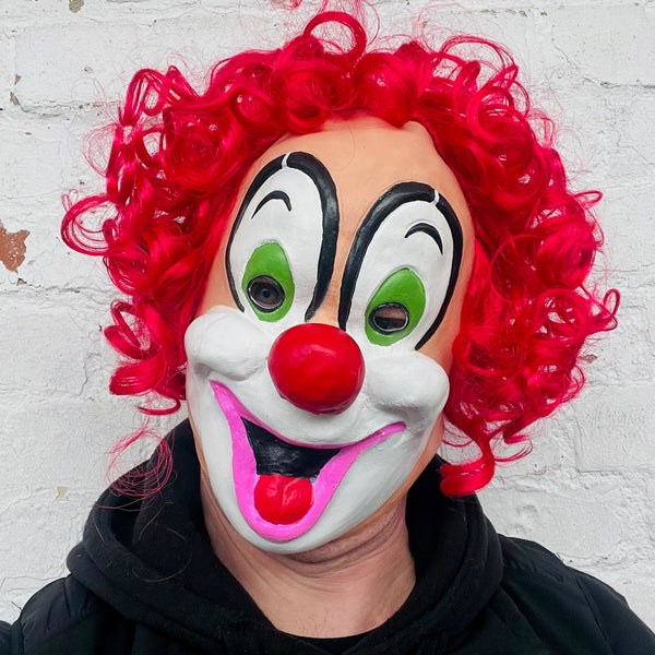 Masque de clown heureux