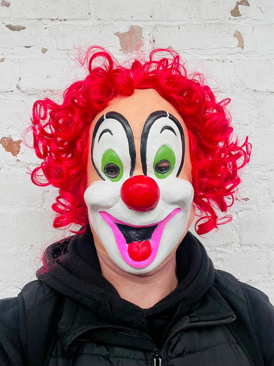 Masque de clown heureux