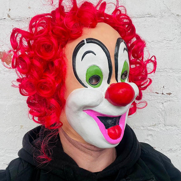 Fröhliche Clown-Maske