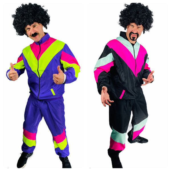 80s Shell Suit Fancy Dress Costumes