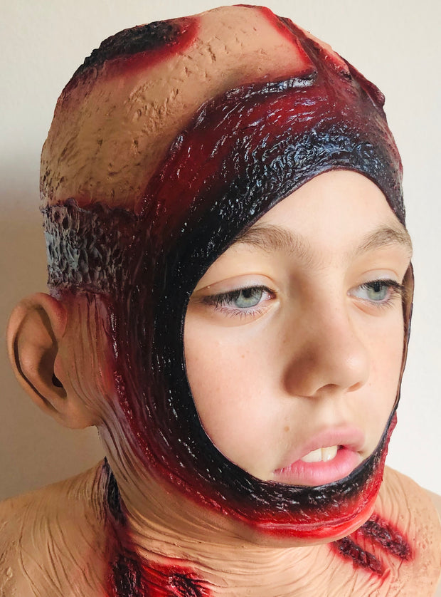 Kids Bloody Jason Voorhees Hood Mask 2 Sizes