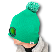 St Patrick`s Day Ireland Green Beanie Goggle Hat
