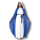 Virgin Mary Blue and White Costume. Nativity Costume.