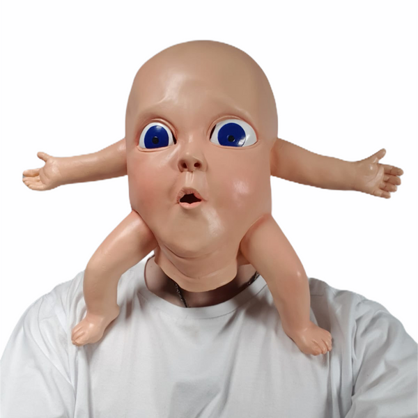 Masque de bébé effrayant