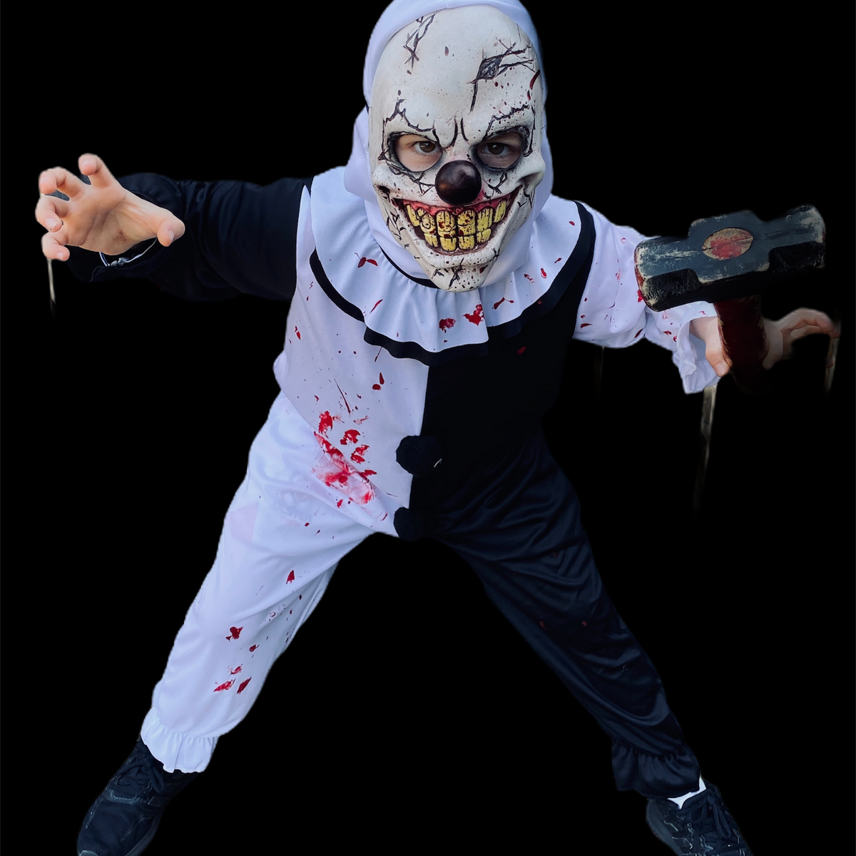 Costume de clown effrayant pour enfants