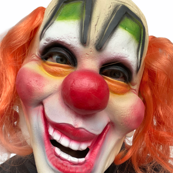 Masque de clown de cirque vintage