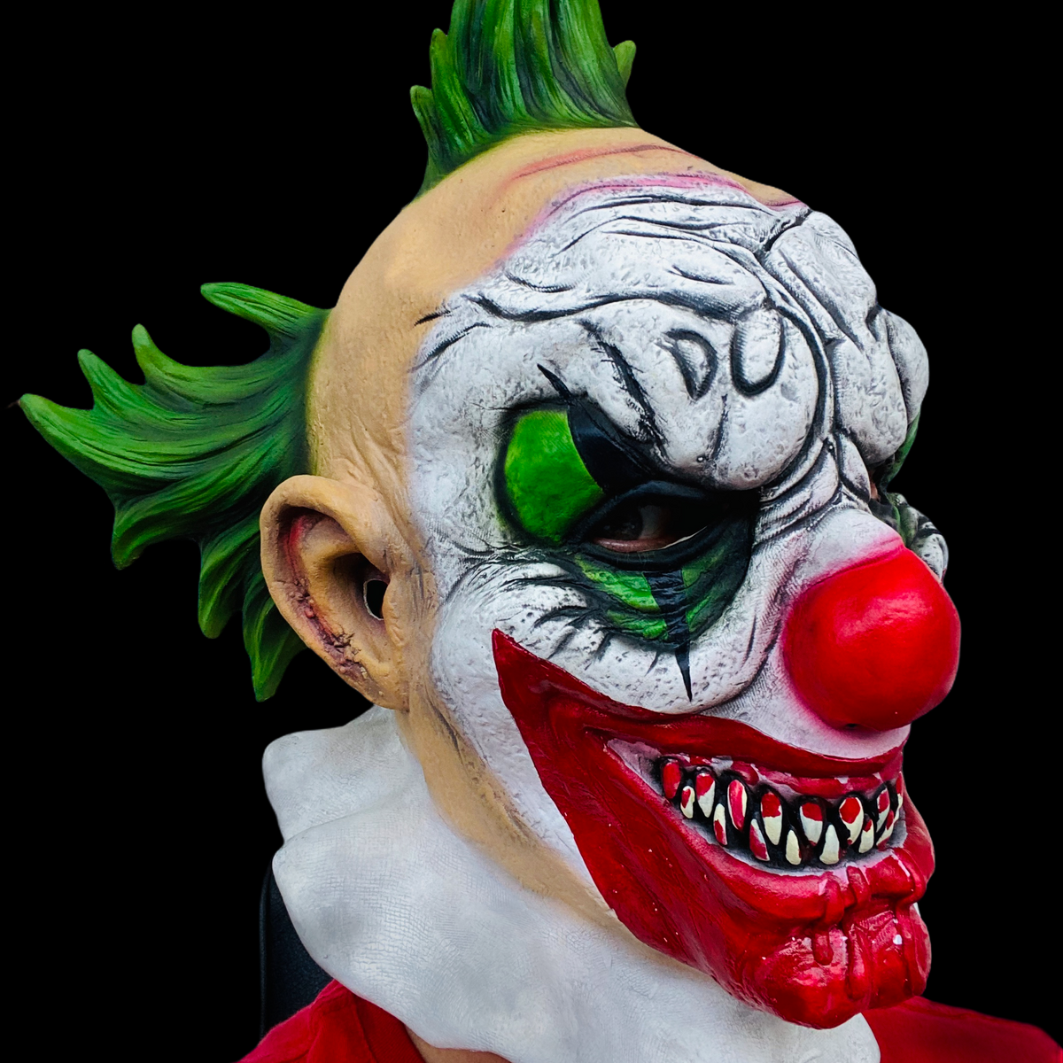 Masque de clown de carnaval maléfique