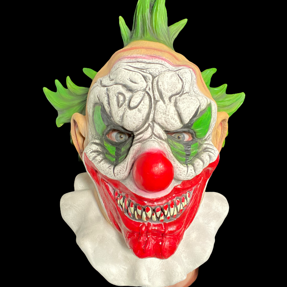 Böse Karnevalsclown-Maske