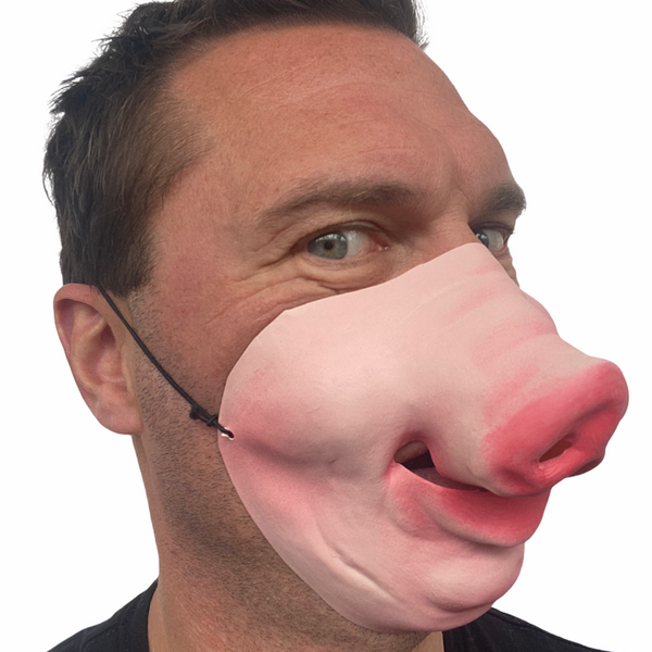 Schwein-Halbgesichtsmaske