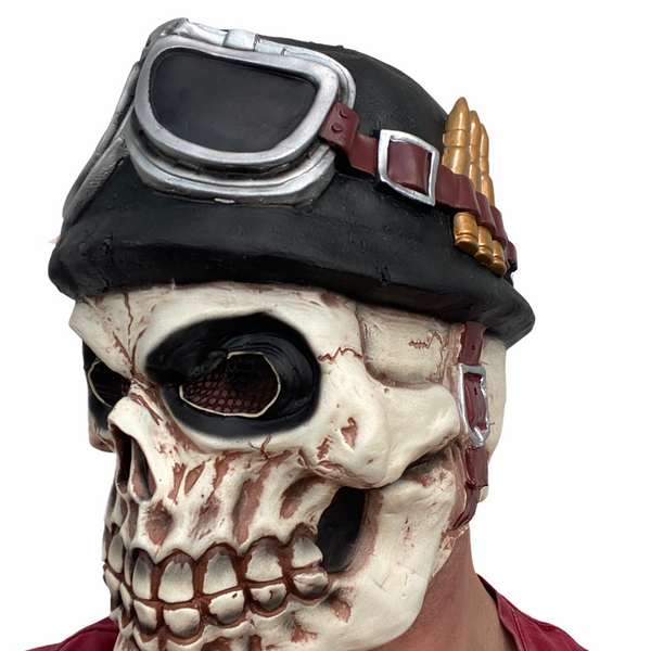 Totenkopf-Pilotenmaske