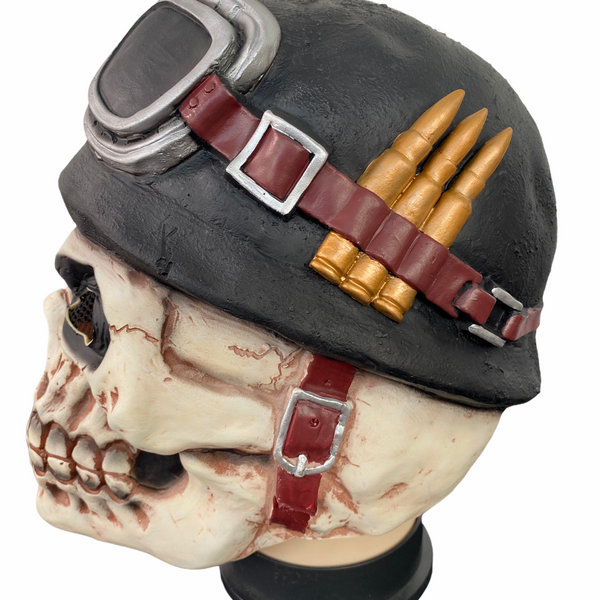Skull Pilot Mask Rubber Johnnies Fx