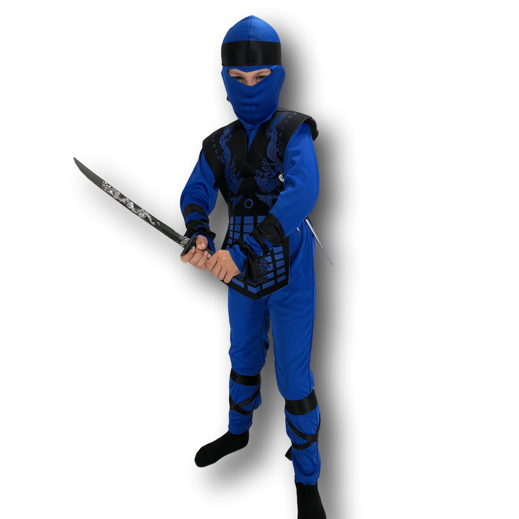 Neon Ninja Blue Costume